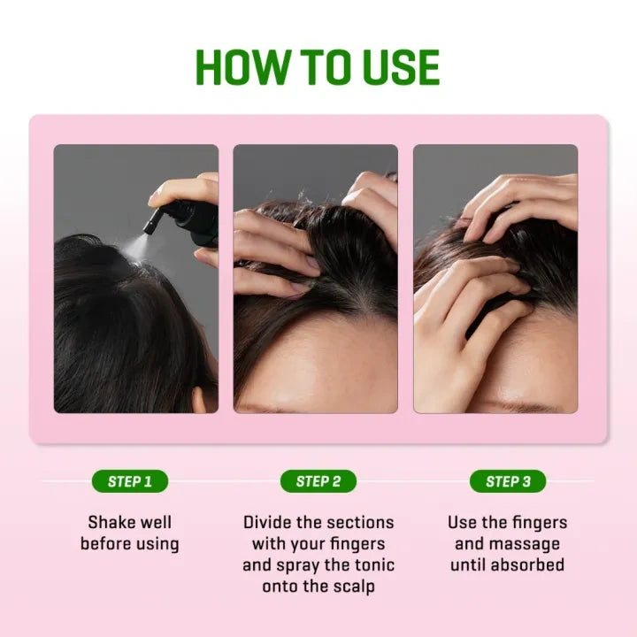SOME BY MI Cica Peptide Anti Hair Loss Derma Scalp Tonic — visible scalp care over time
