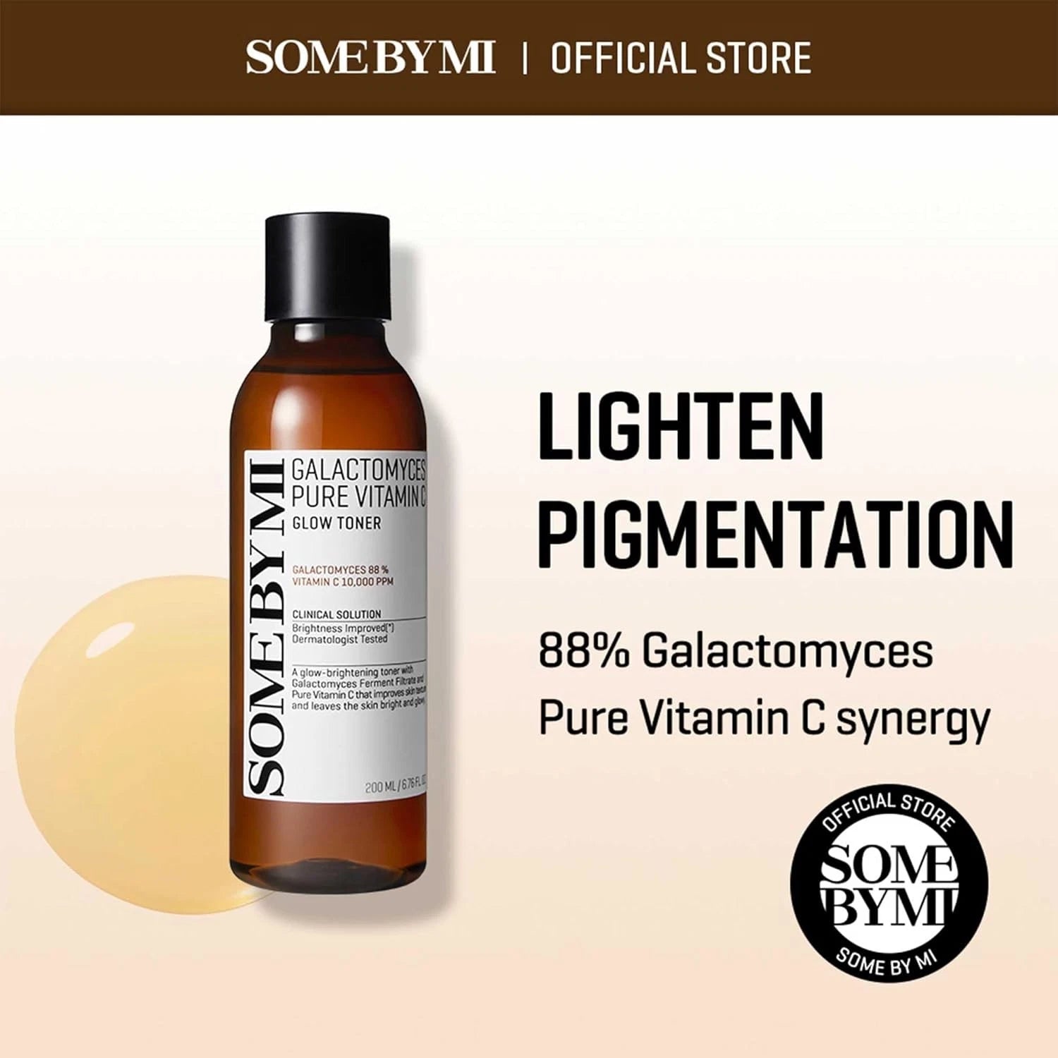 SOME BY MI Galactomyces Pure Vitamin Glow Toner — vitamins brighten for a radiant glow