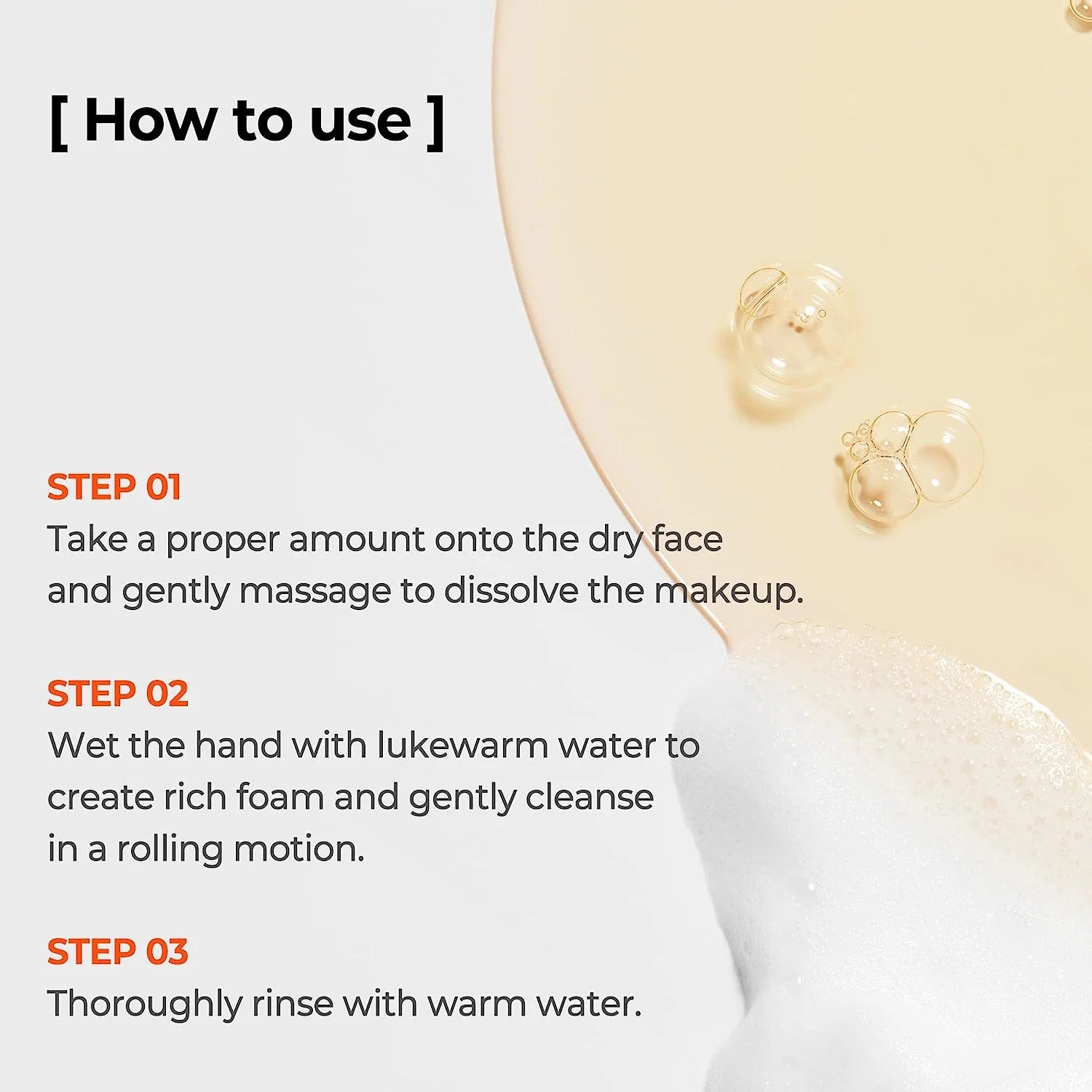SOME BY MI Propolis B5 Glow Barrier Calming Oil to Foam — oil-to-foam melts away makeup and impurities