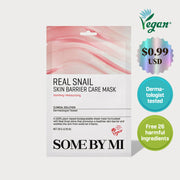 SOME BY MI Real Snail Skin Barrier Care Mask — real snail skin barrier sheet mask