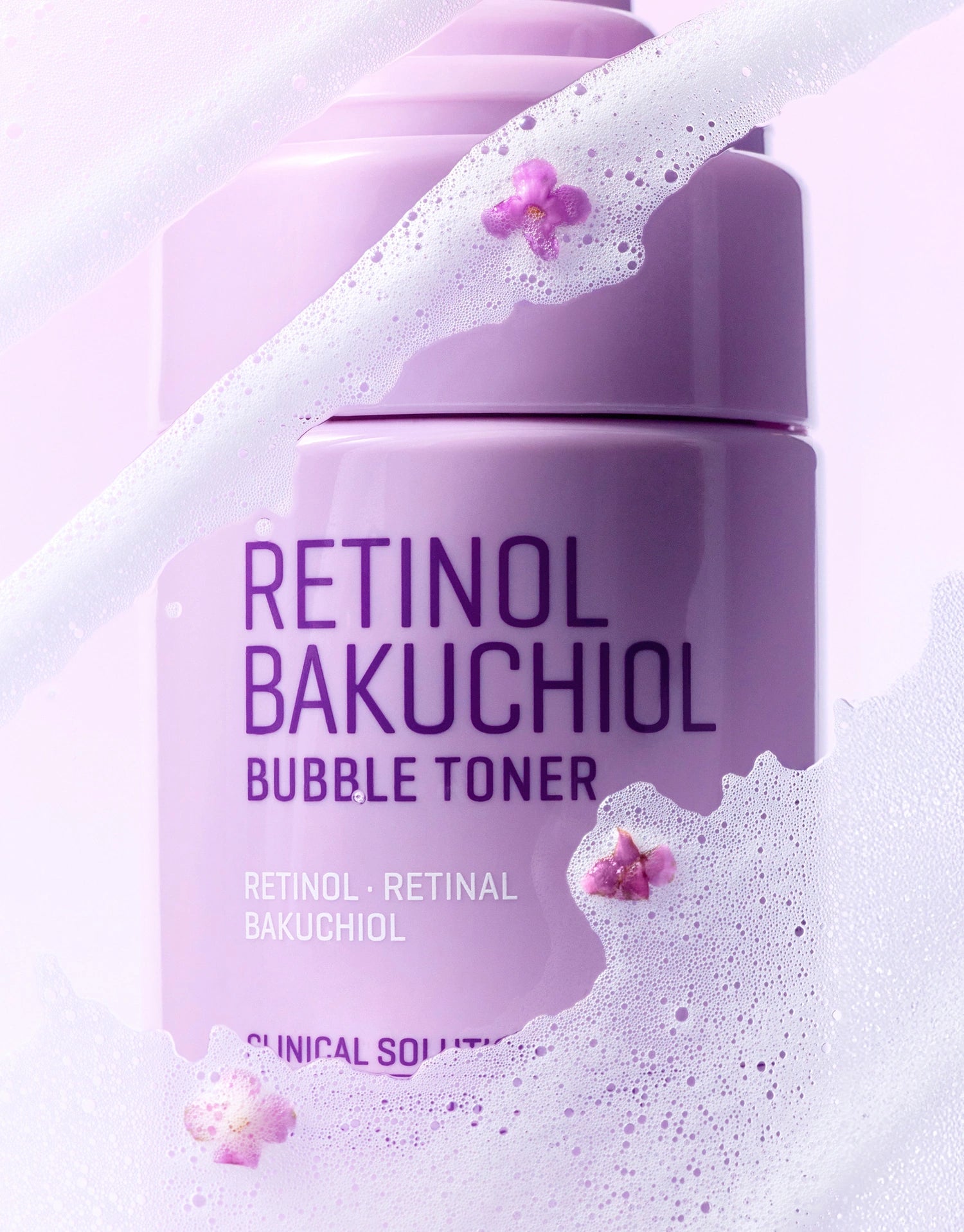 SOME BY MI Retinol Bakuchiol Bubble Toner — self-bubbling formula refreshes skin