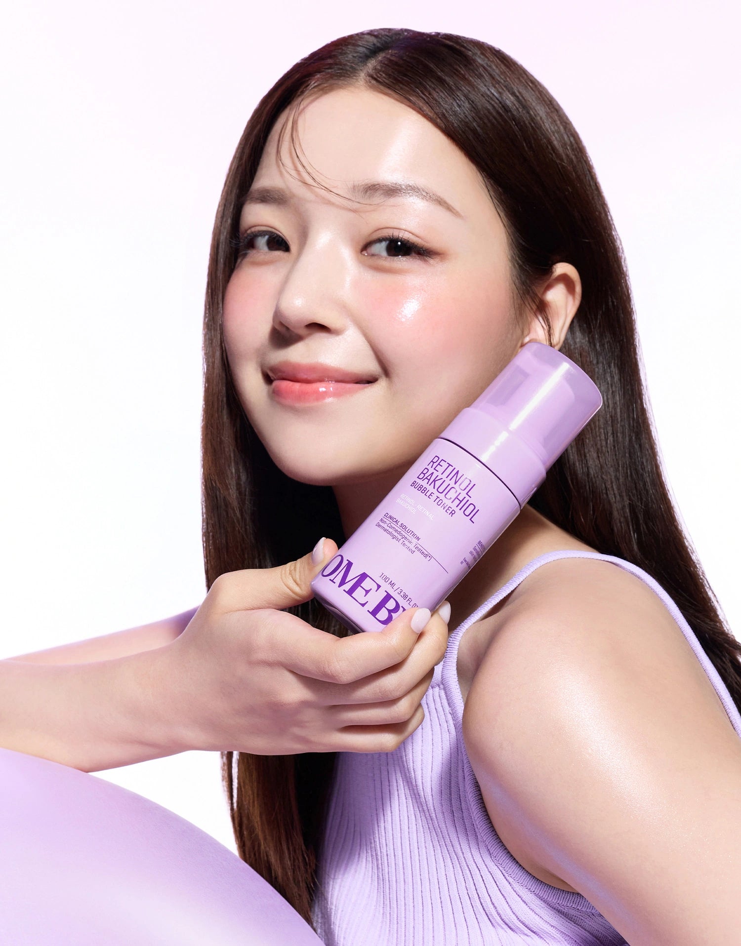 SOME BY MI Retinol Bakuchiol Bubble Toner — hydrates and preps skin after cleansing