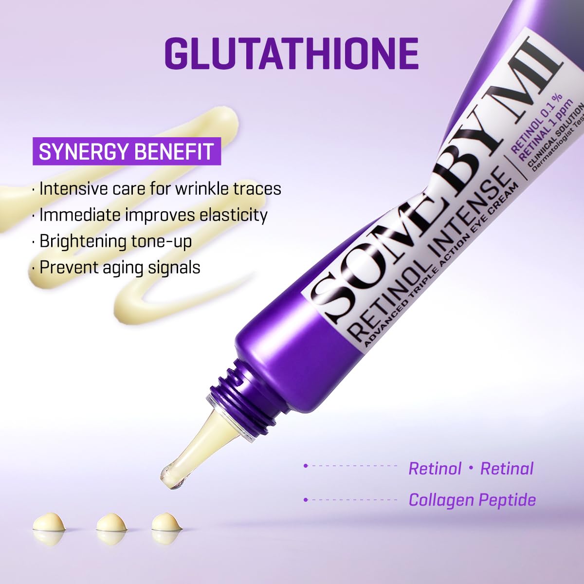SOME BY MI Retinol Intense Advanced Triple Action Eye Cream — helps reduce the look of dark circles