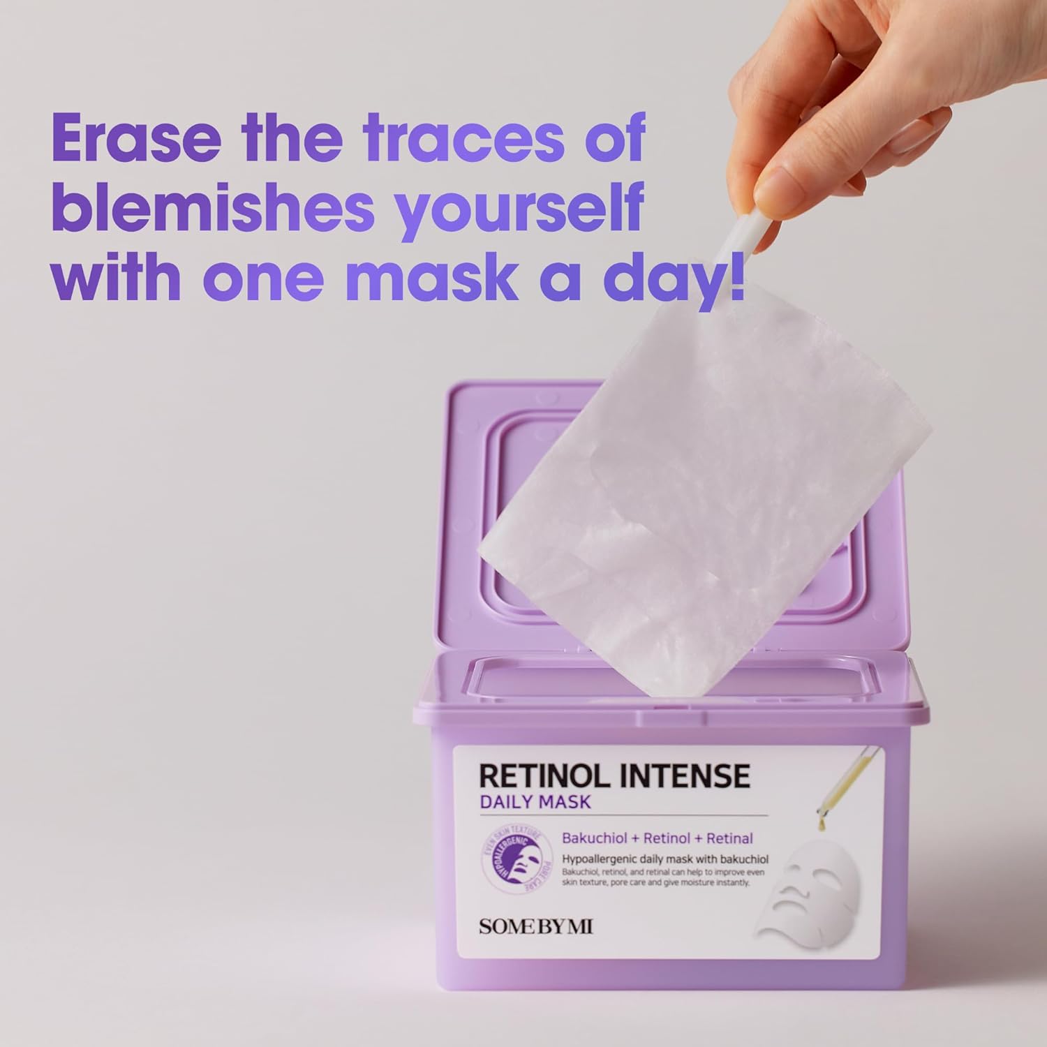 SOME BY MI Retinol Intense Daily Mask — soothes and comforts skin