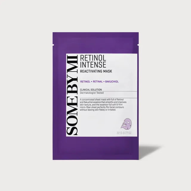 SOME BY MI Retinol Intense Reactivating Mask — retinol intense reactivating sheet mask