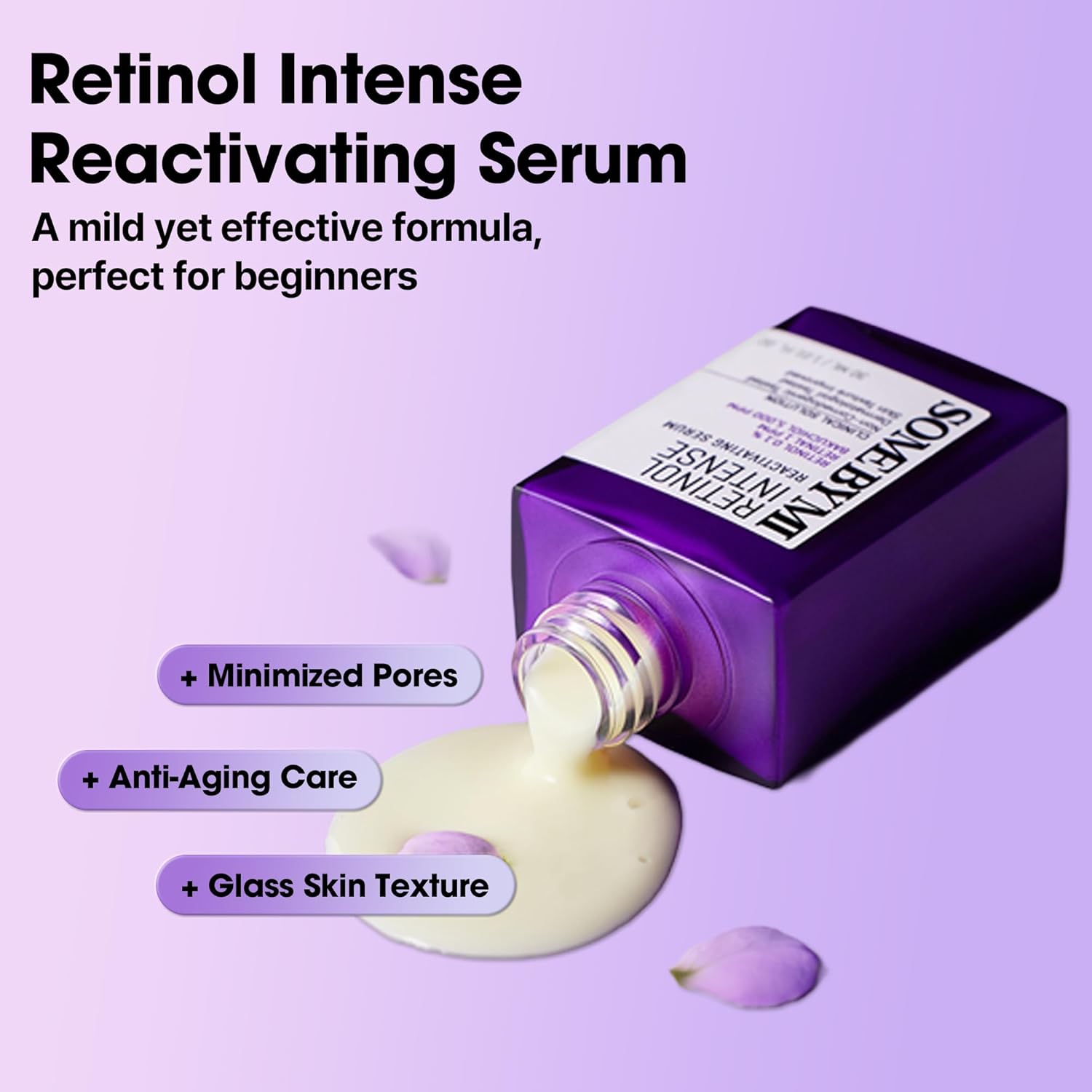 SOME BY MI Retinol Intense Reactivating Serum — helps firm and improve skin texture