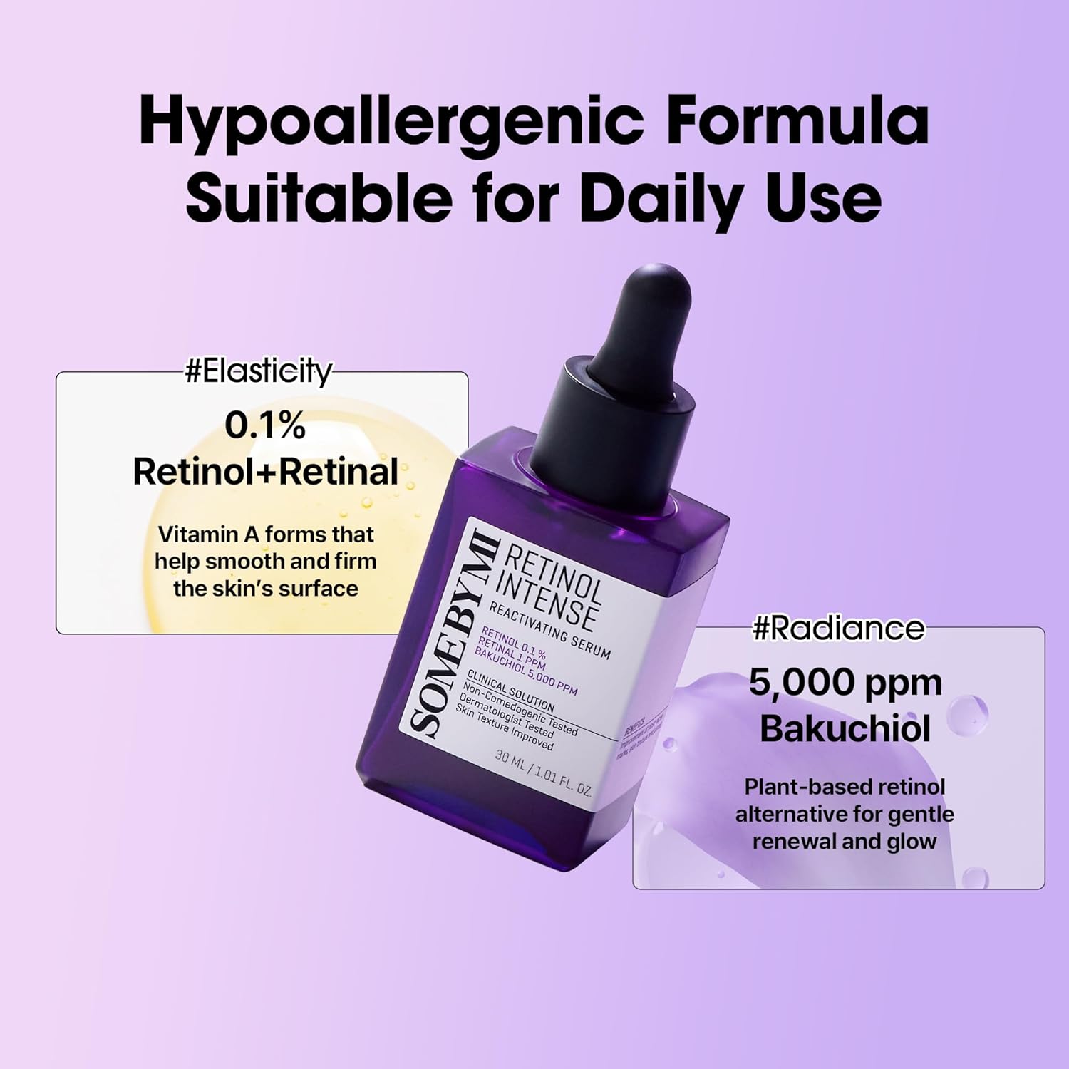 SOME BY MI Retinol Intense Reactivating Serum — powered by retinol and bakuchiol