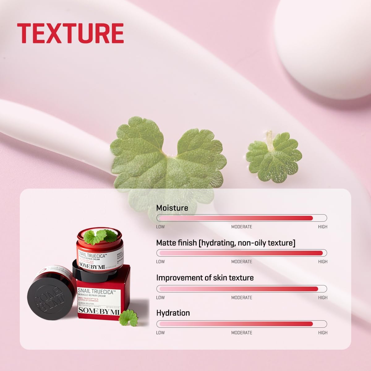 SOME BY MI Snail Truecica Miracle Repair Cream — powered by snail mucin and truecica complex