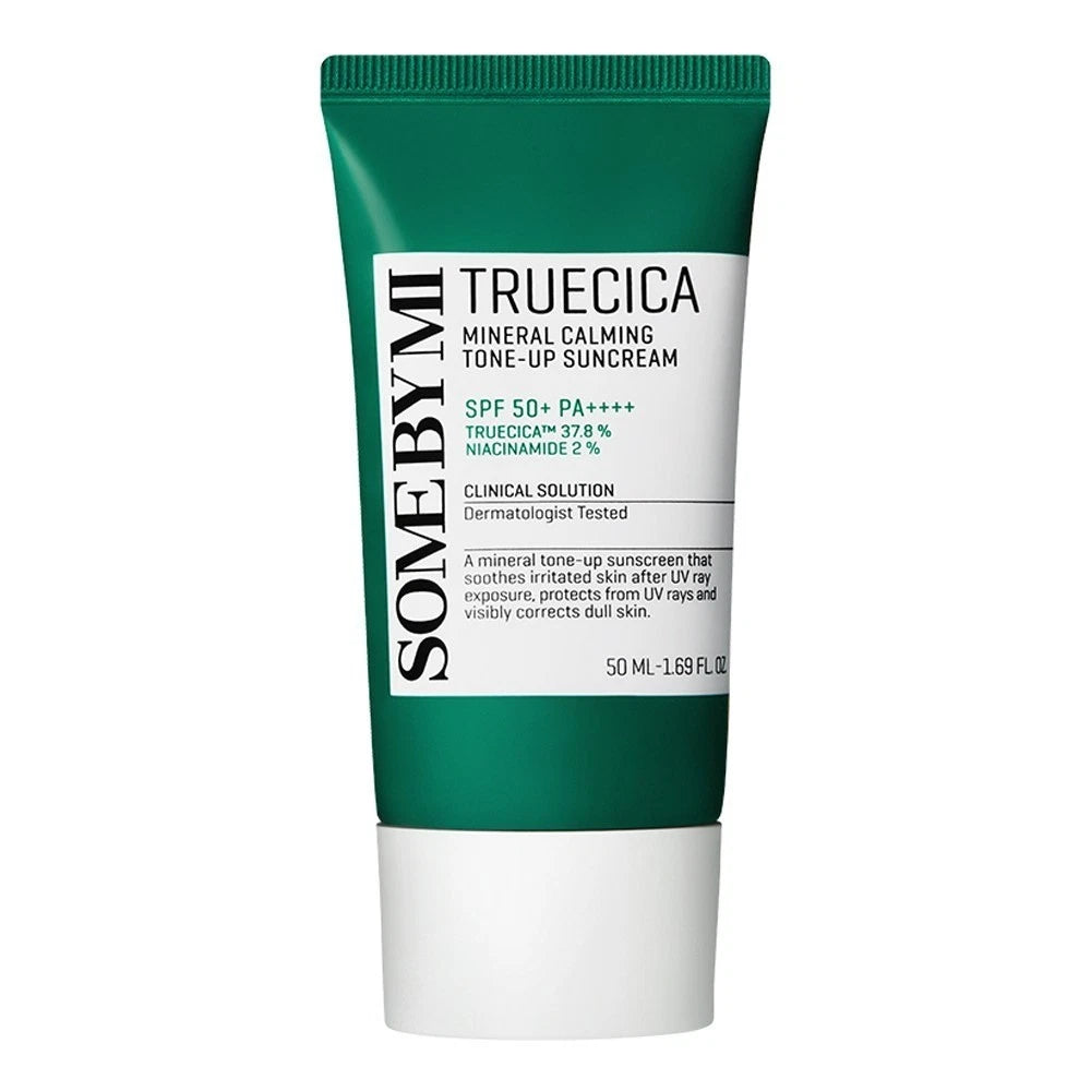 SOME BY MI Truecica Mineral Calming Tone Up Suncream — truecica mineral calming tone-up suncream