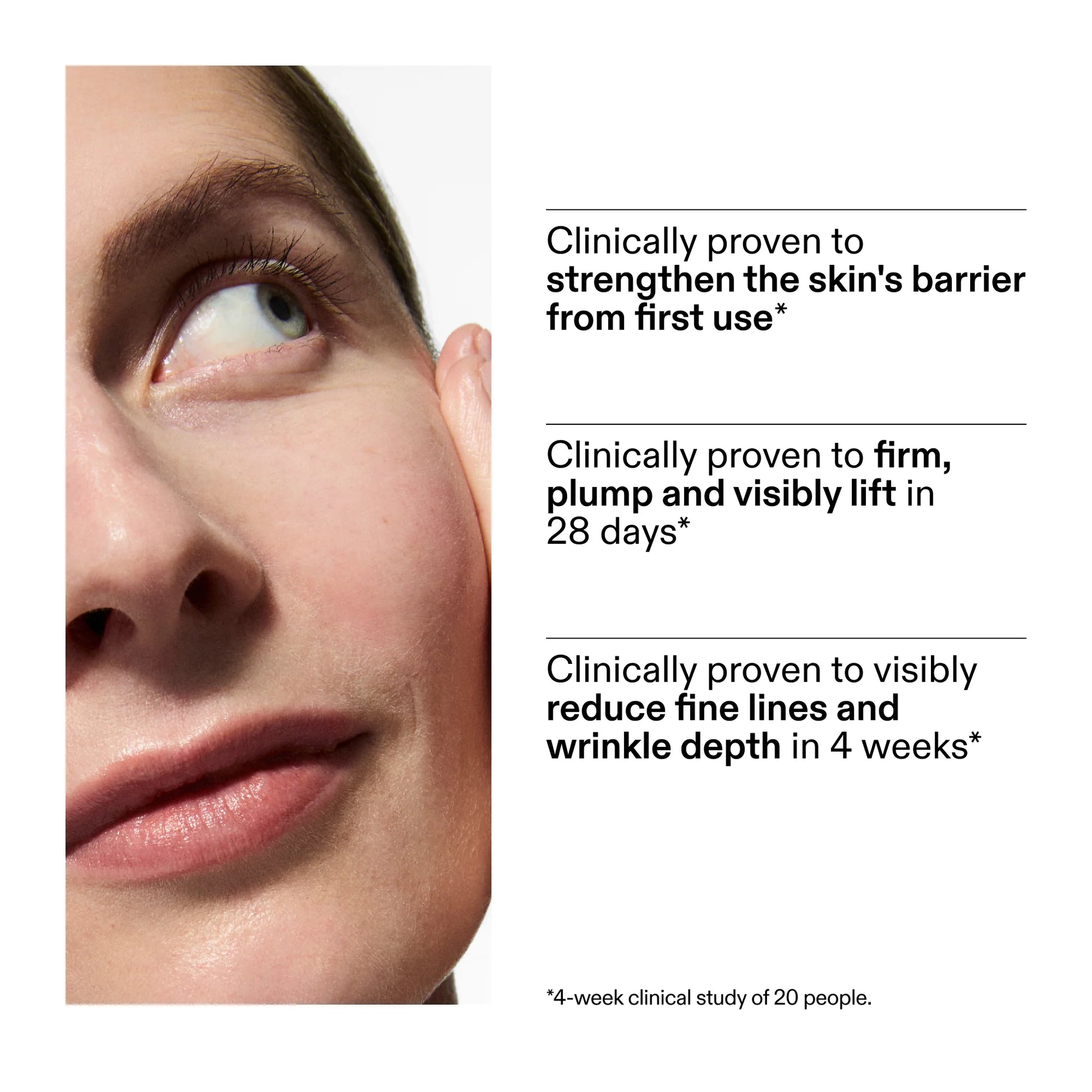 Calms dry, sensitive skin