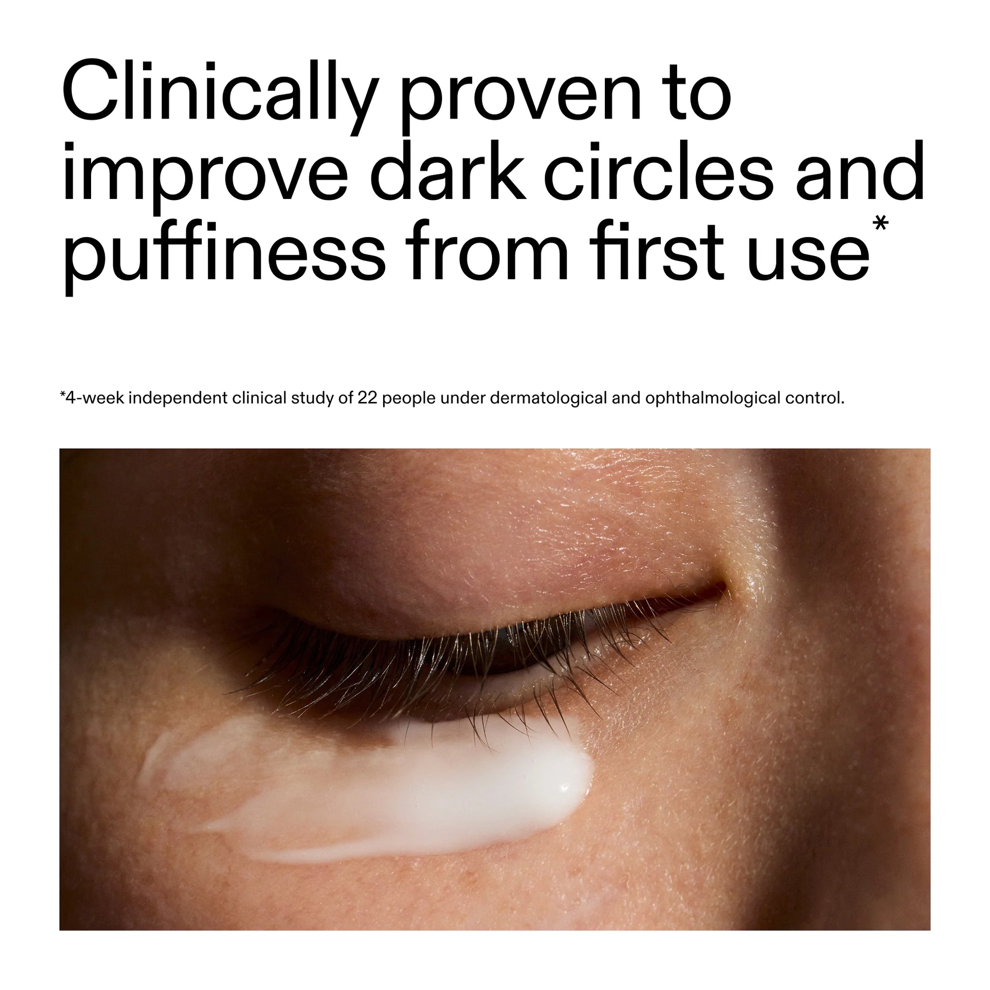 Reduces the look of dark circles