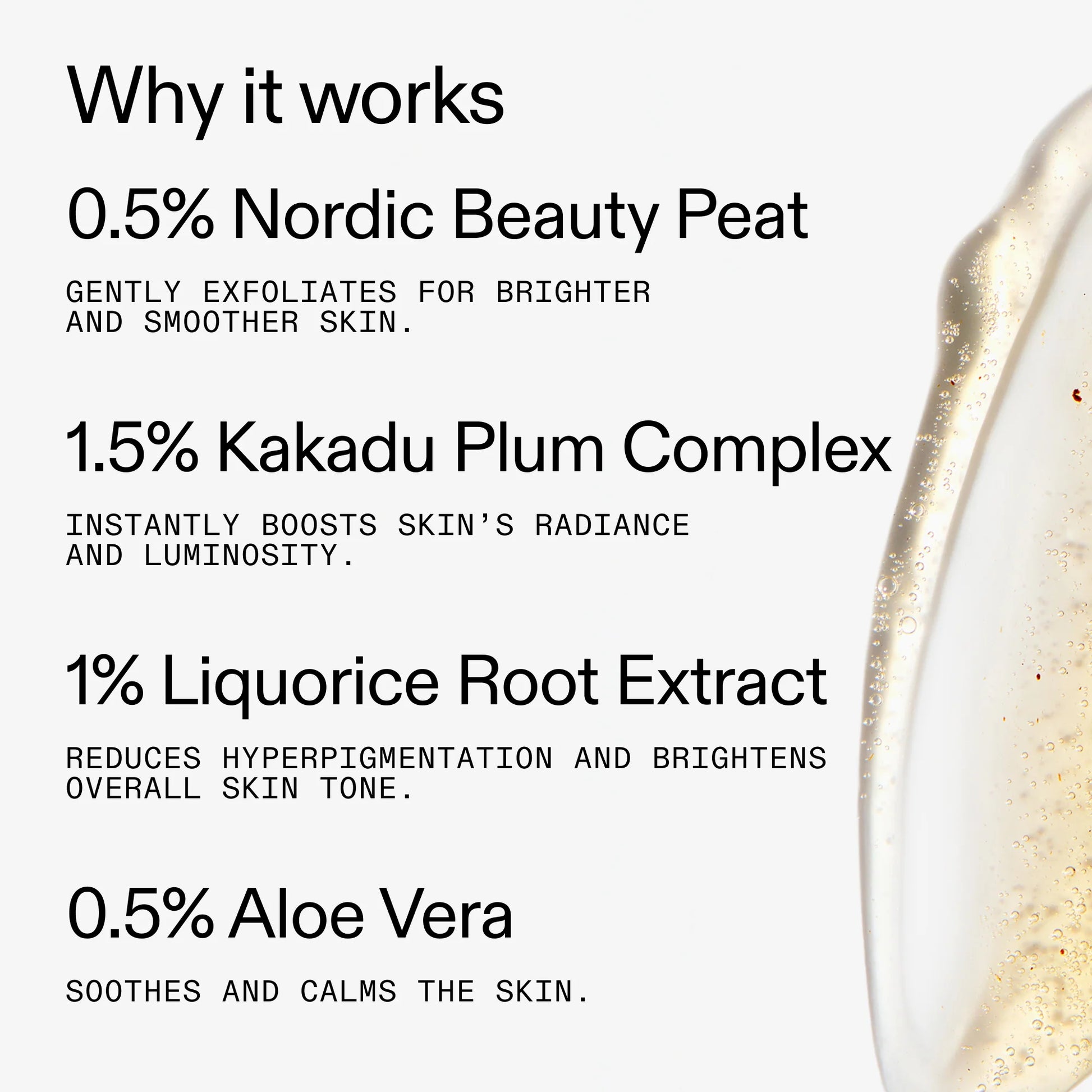Lathering gel cleanser texture