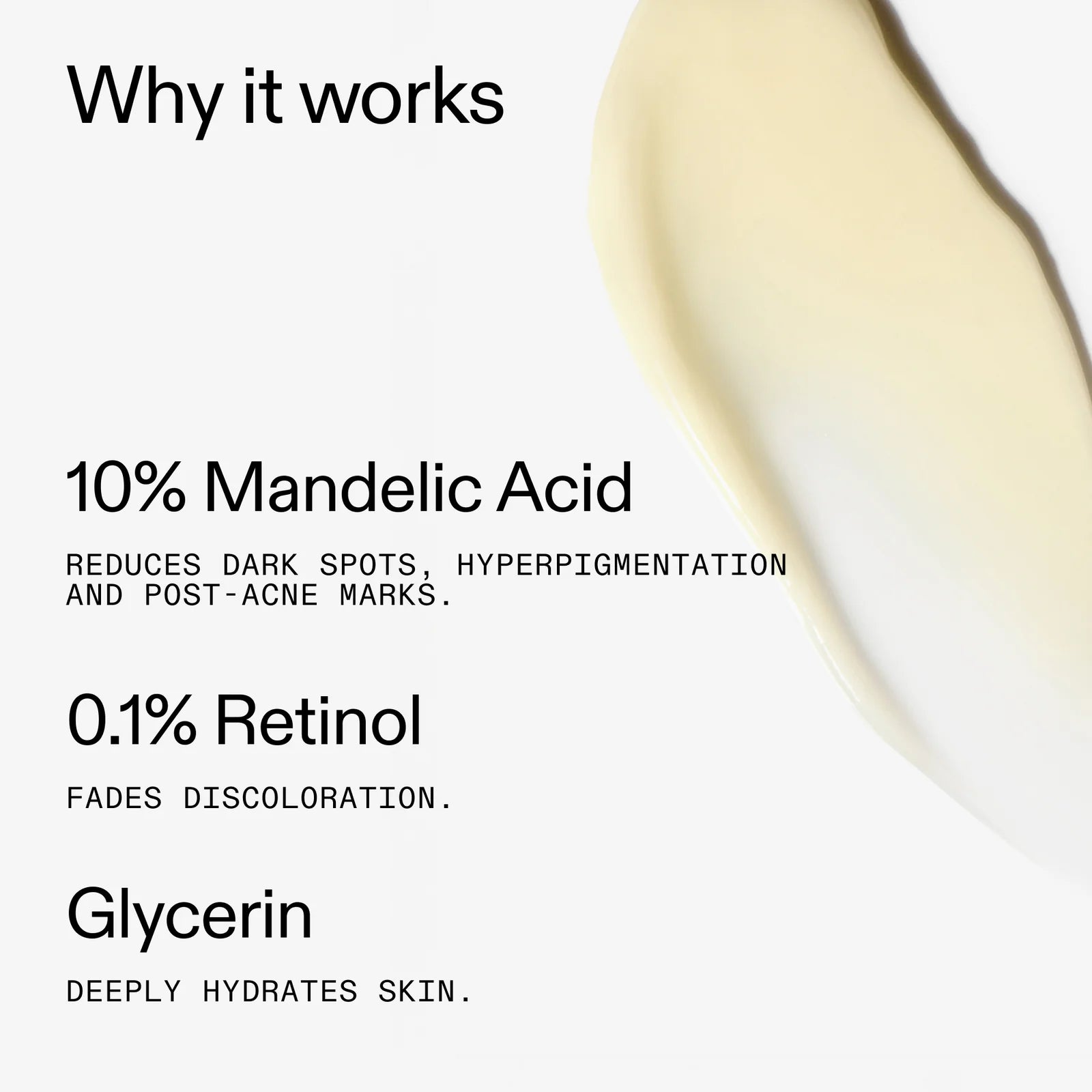 Apply at night after cleansing