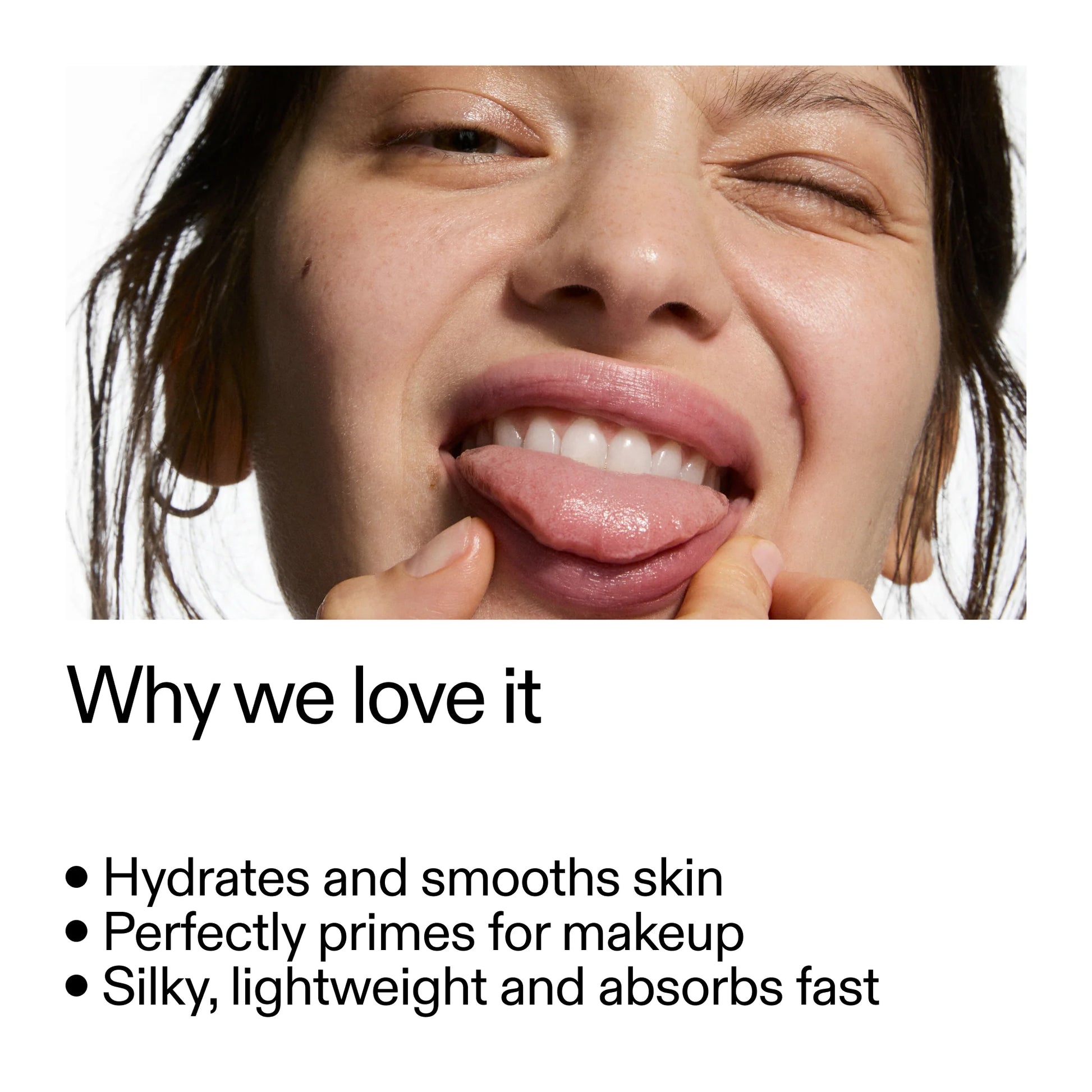 Polyglutamic acid holds moisture in the skin