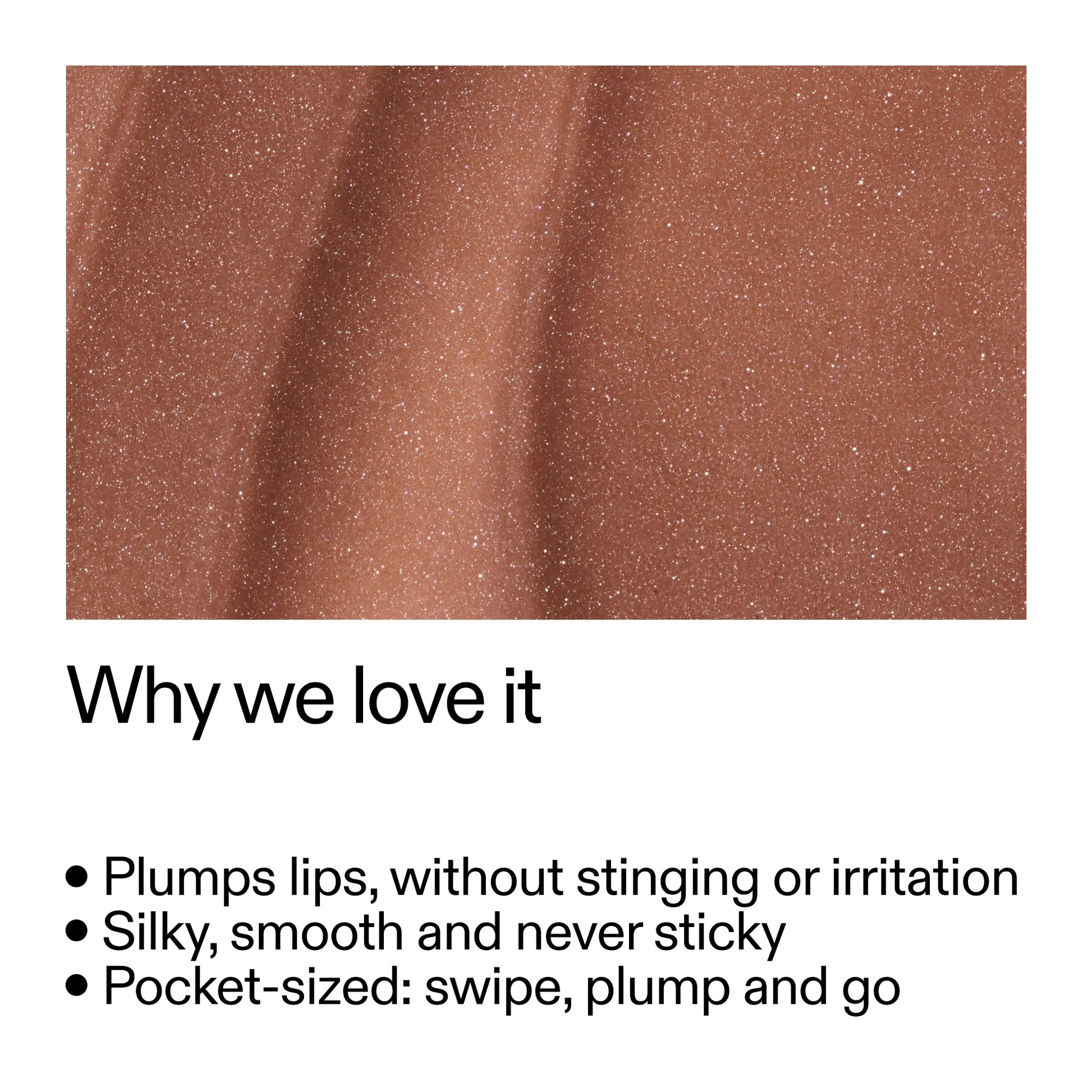 Tripeptide formula for fuller-looking lips