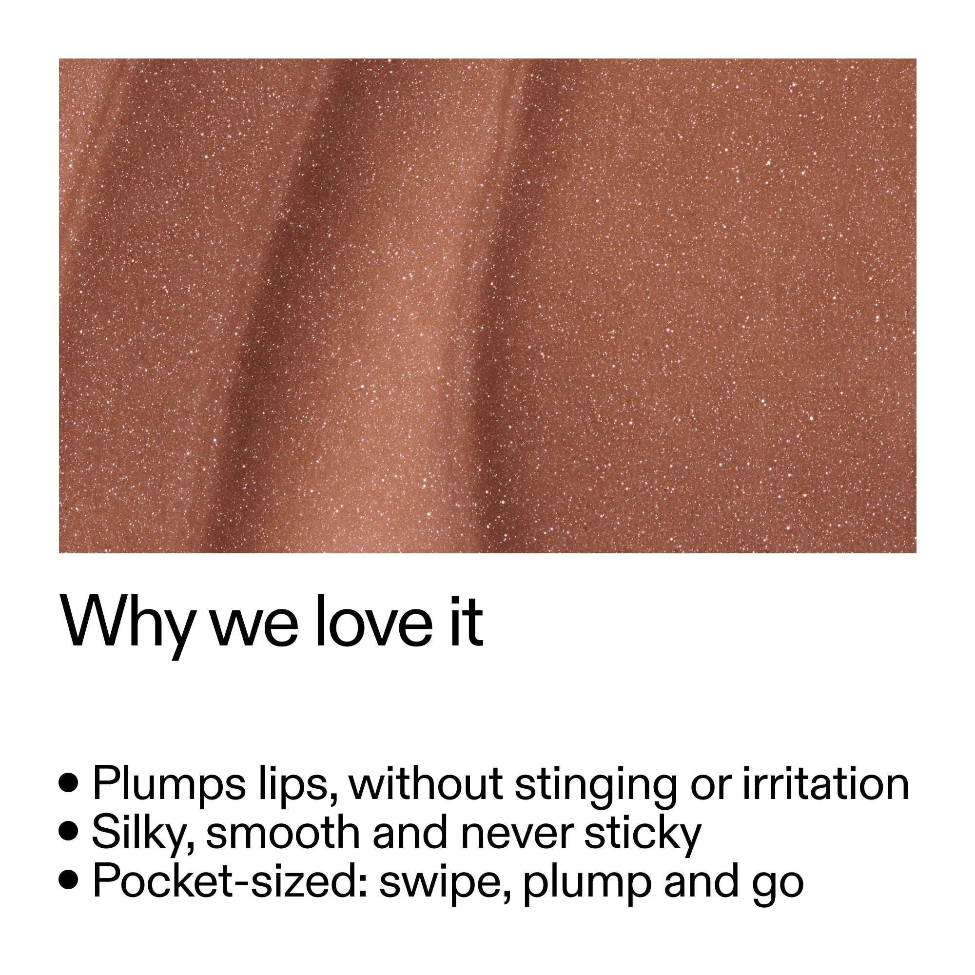 Tripeptide formula for fuller-looking lips