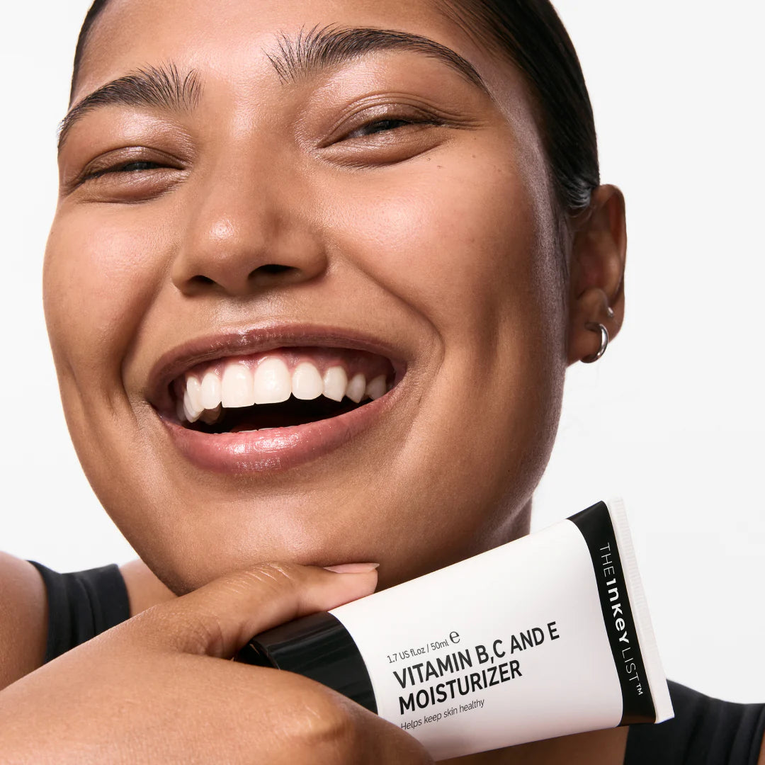 Vitamins B, C and E for healthy, glowing skin