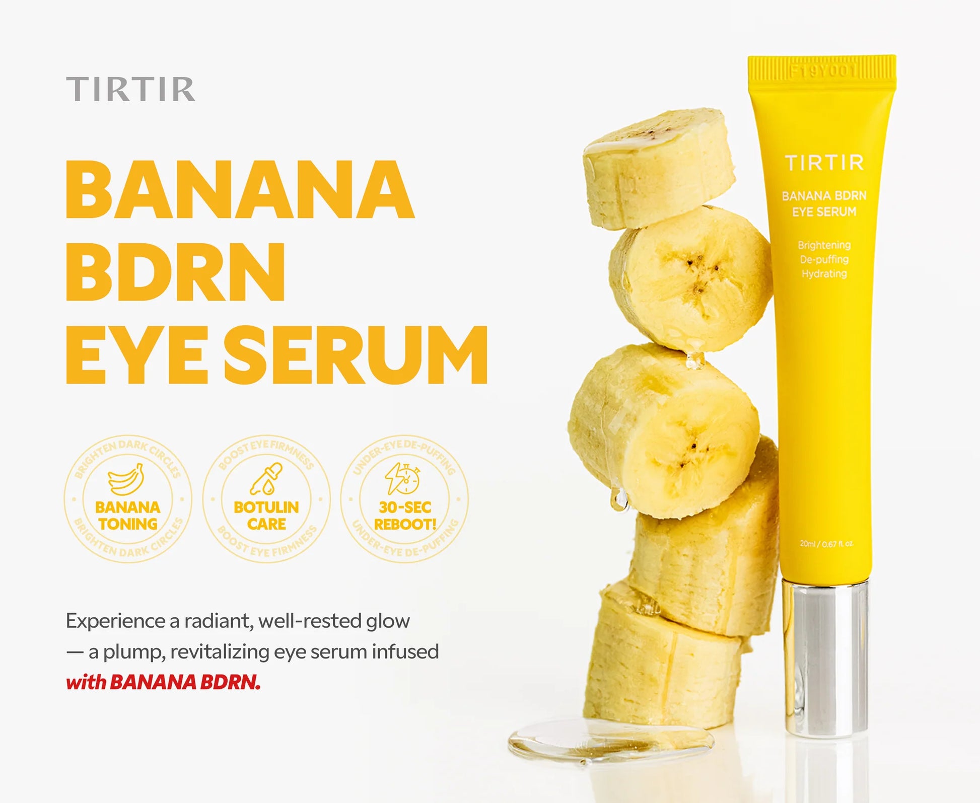 TIRTIR Banana BDRN Eye Serum — banana BDRN eye serum