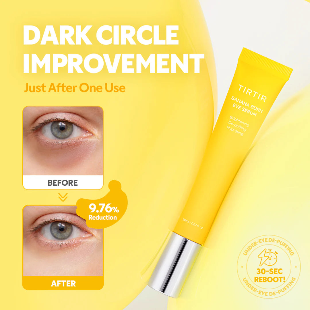 TIRTIR Banana BDRN Eye Serum — hydrates and plumps