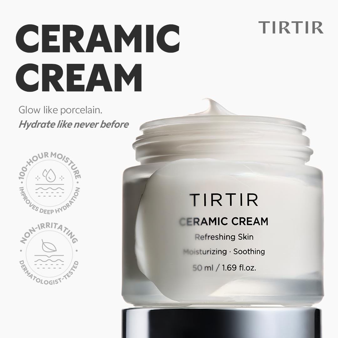 TIRTIR Ceramic Cream — strengthens the skin barrier