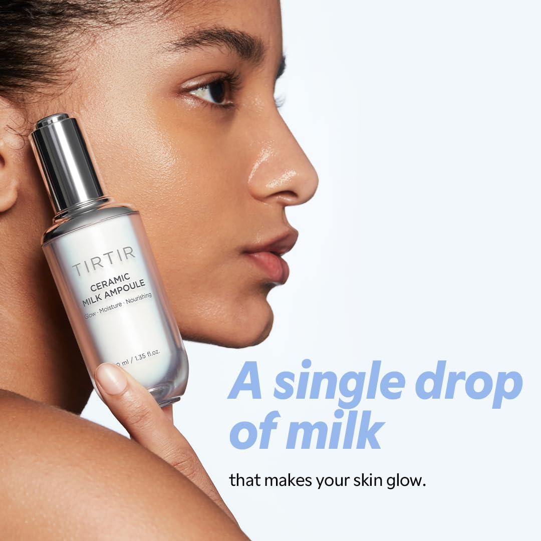 TIRTIR Ceramic Milk Ampoule — hydrates and nourishes