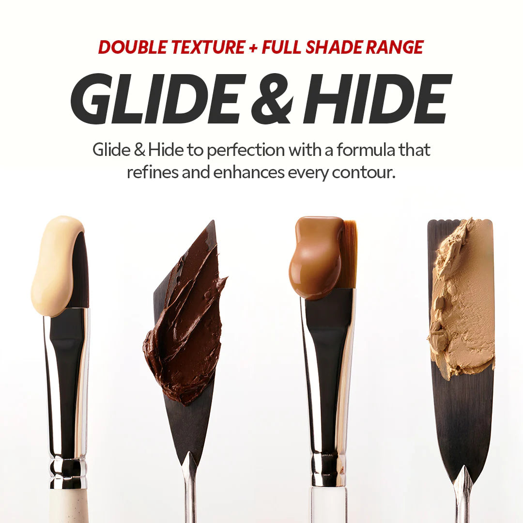 TIRTIR Glide & Hide Blurring Concealer — natural, skin-like finish