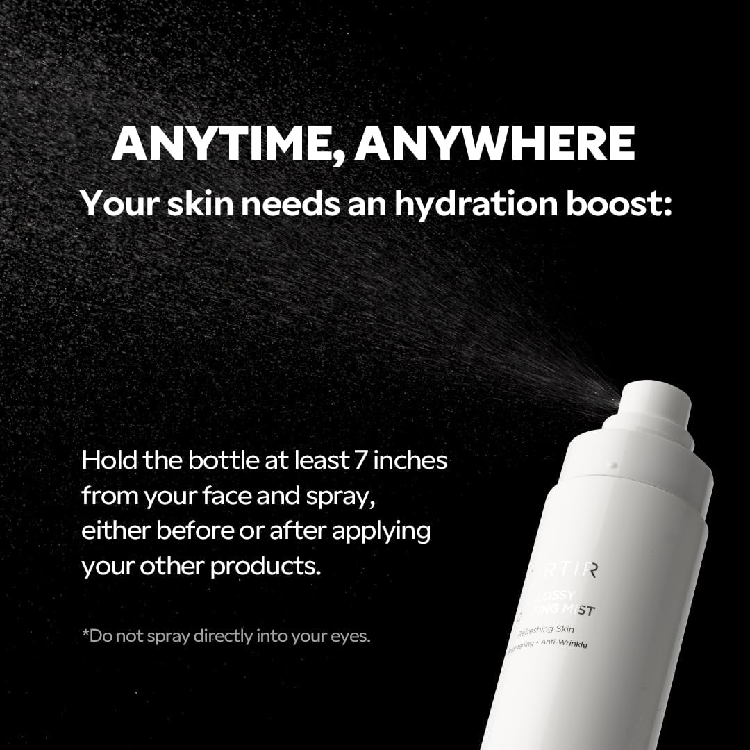 TIRTIR Glossy Coating Mist — how to use