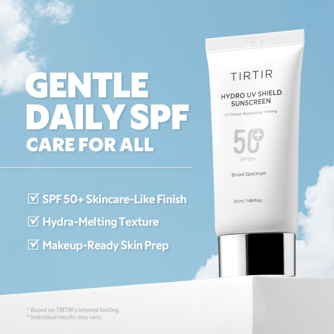 TIRTIR Hydro UV Shield Sunscreen — daily sun protection