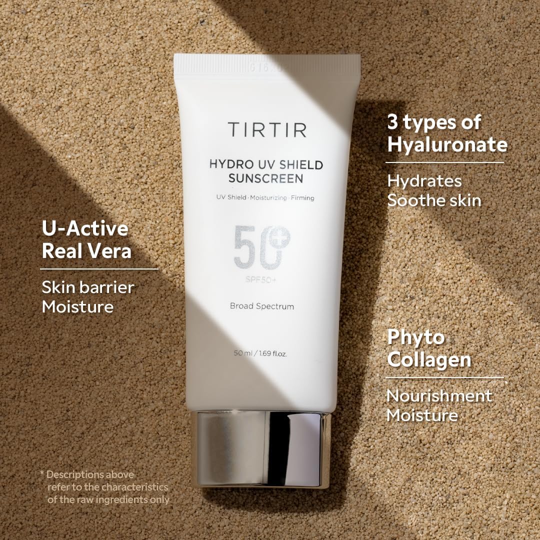 TIRTIR Hydro UV Shield Sunscreen — lightweight, no white cast