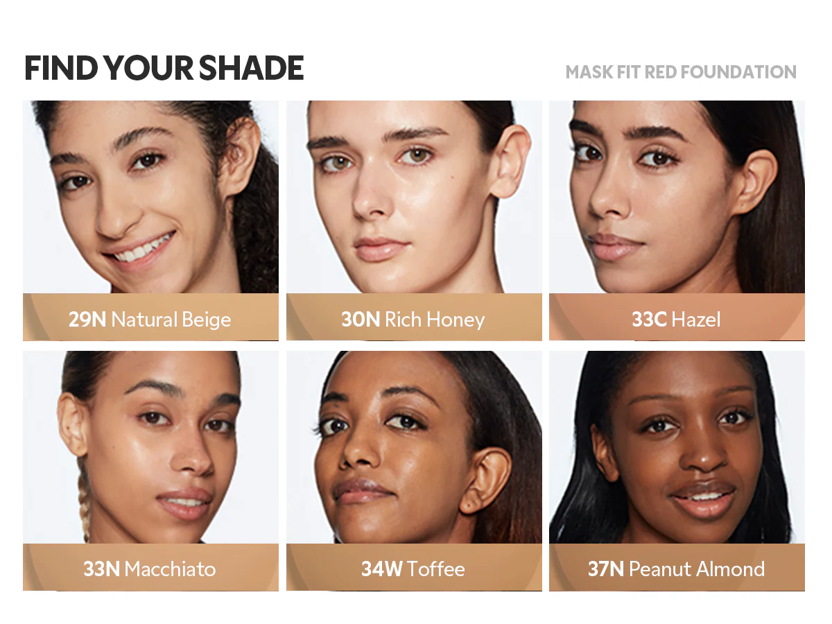 TIRTIR Mask Fit Red Foundation — flawless base