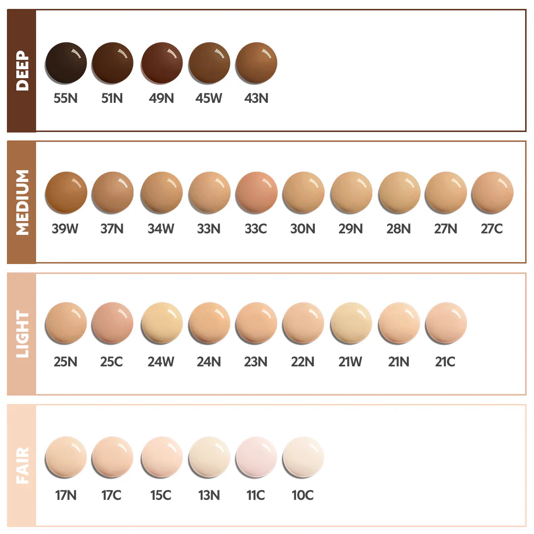 TIRTIR Mask Fit Red Foundation — poreless finish
