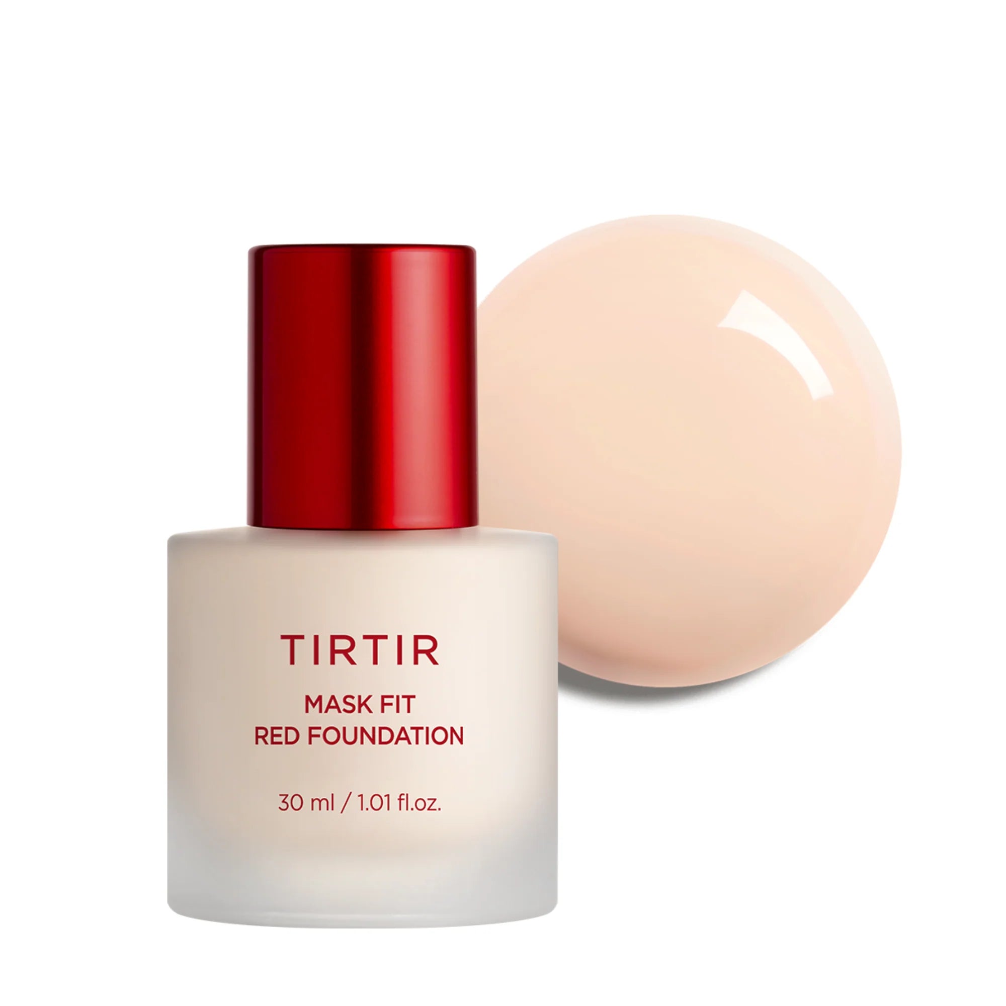 TIRTIR Mask Fit Red Foundation — shade 15C Fair Porcelain