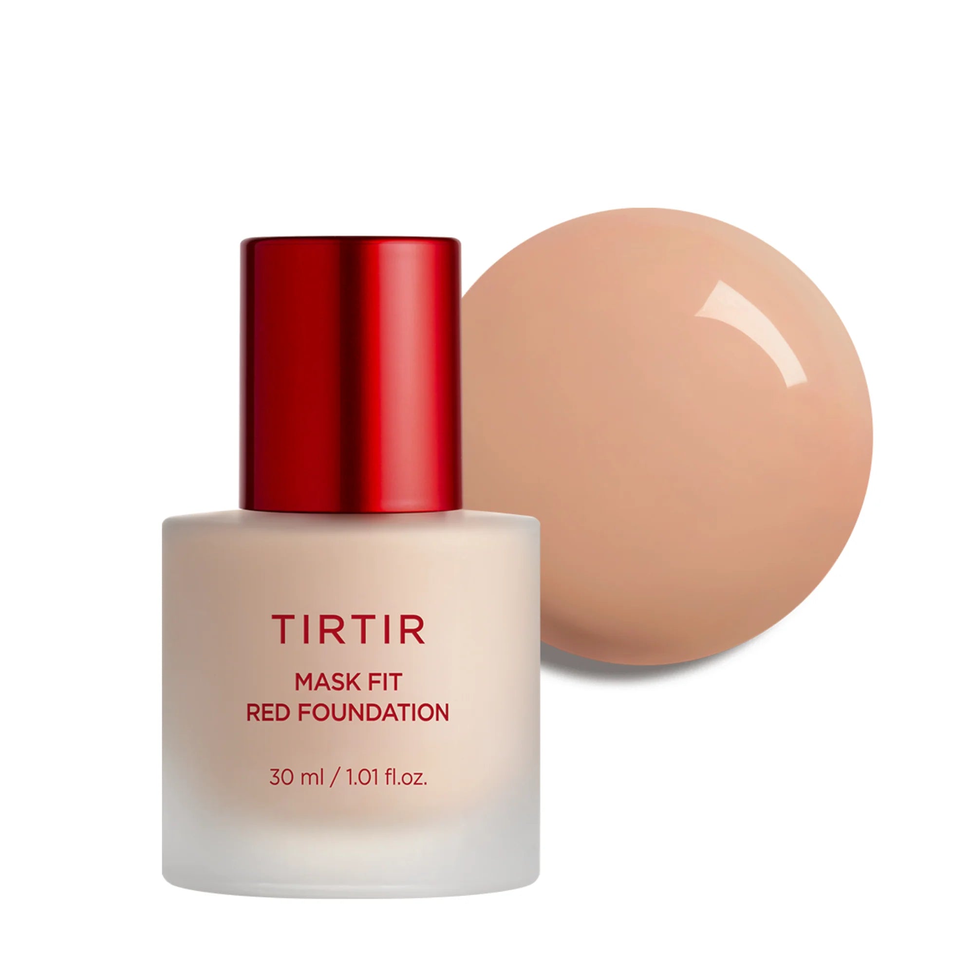 TIRTIR Mask Fit Red Foundation — shade 25C Cool Taupe