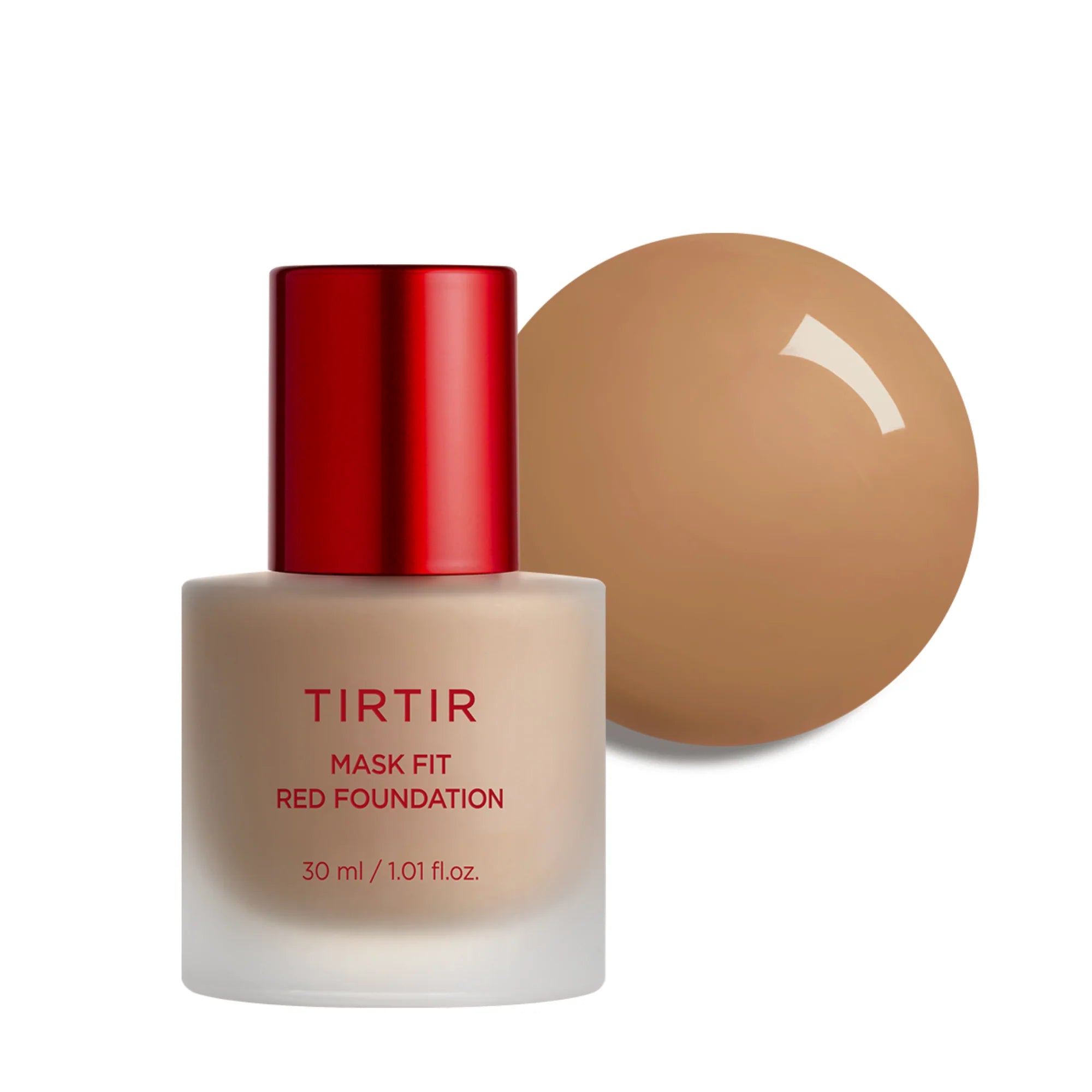 TIRTIR Mask Fit Red Foundation — shade 37N Peanut Almond