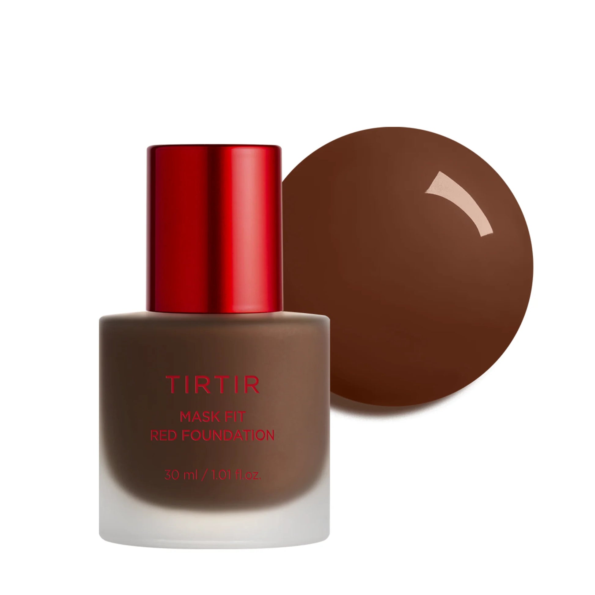 TIRTIR Mask Fit Red Foundation — shade 49N Deep Chestnut