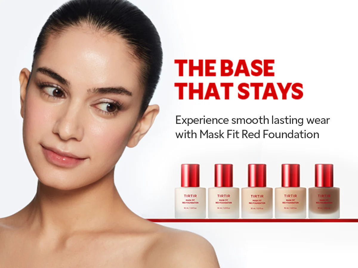 TIRTIR Mask Fit Red Foundation — wide shade range