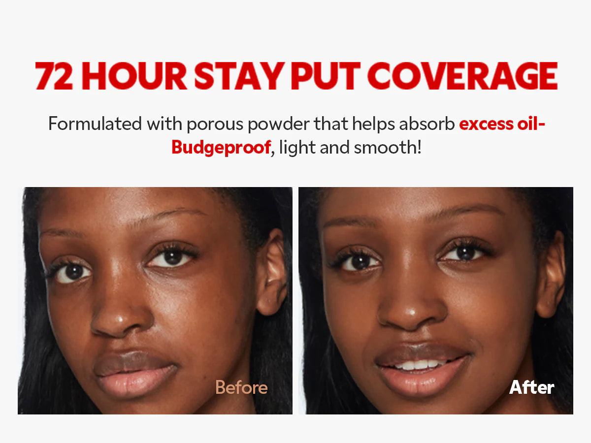 TIRTIR Mask Fit Red Foundation — skin-like texture
