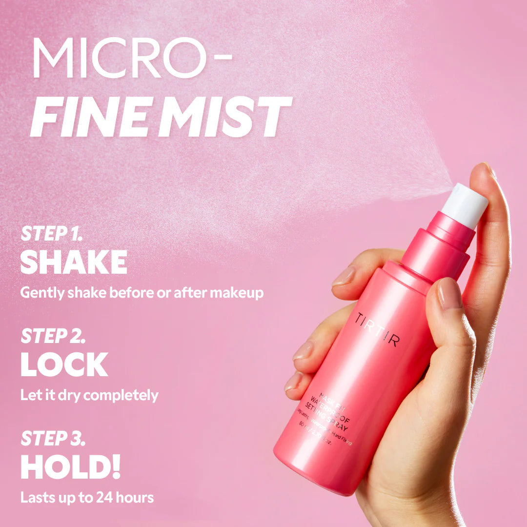 TIRTIR Mask Fit Waterproof Setting Spray — how to use
