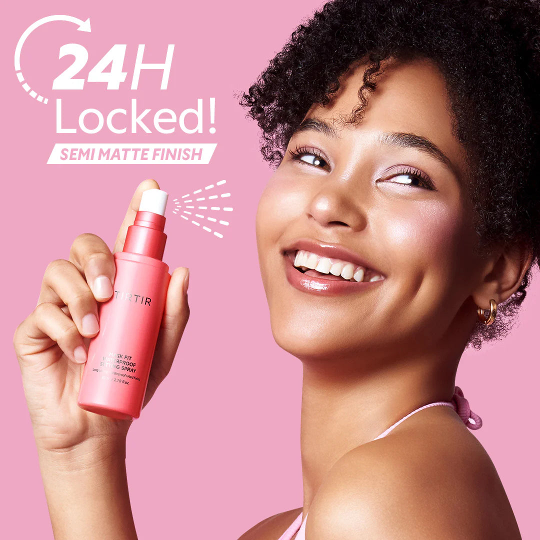 TIRTIR Mask Fit Waterproof Setting Spray — long-lasting all-day hold