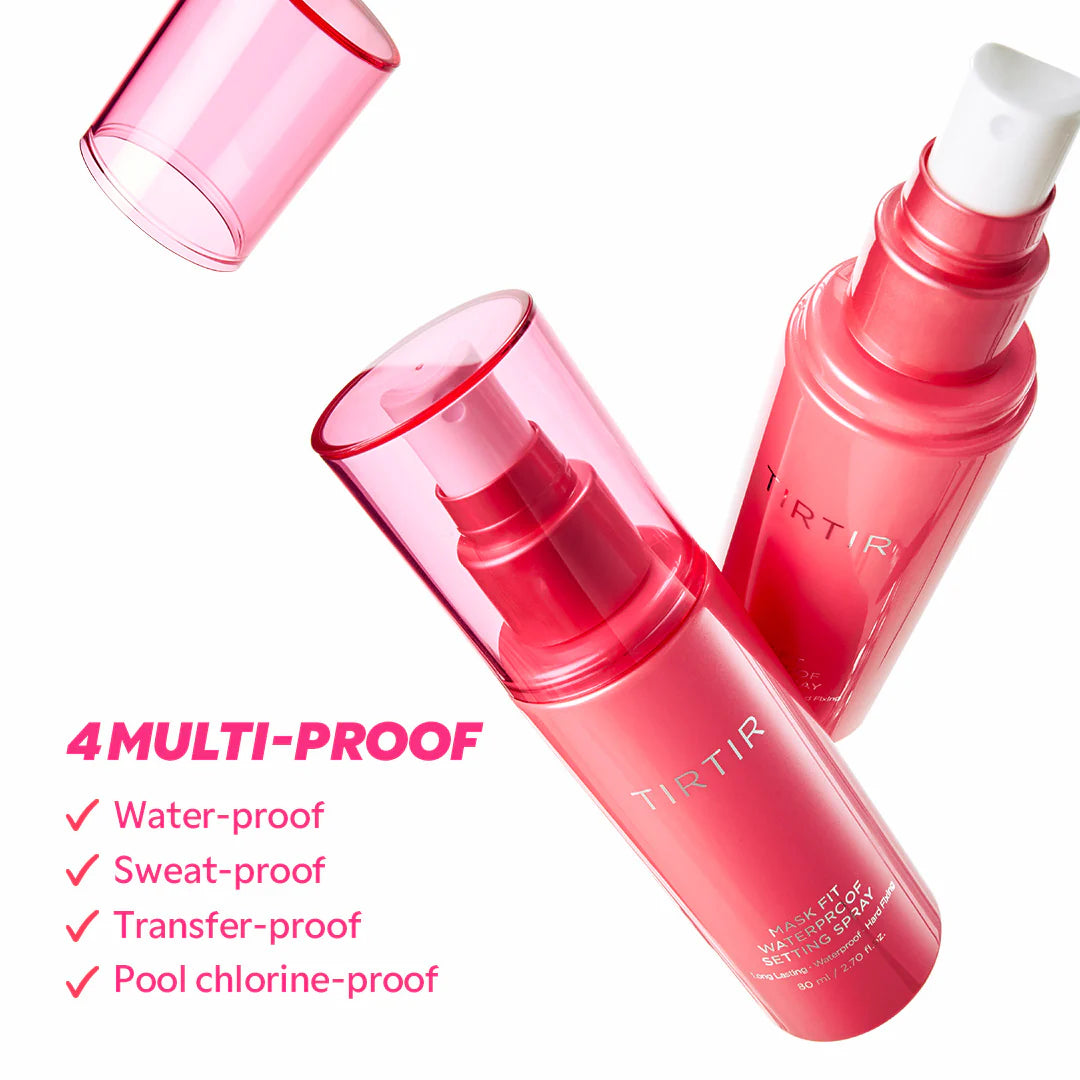 TIRTIR Mask Fit Waterproof Setting Spray — waterproof and sweat-proof