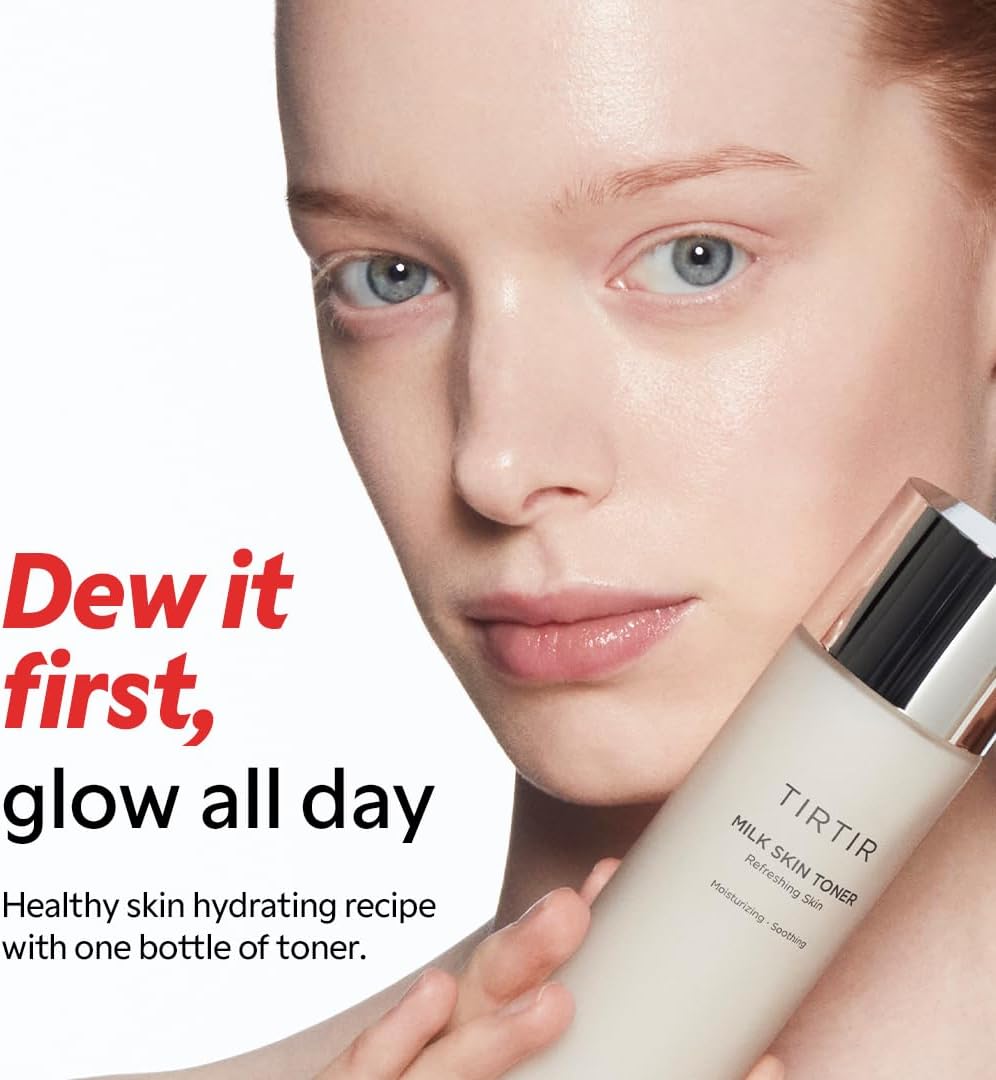 TIRTIR Milk Skin Toner — deeply hydrates the skin