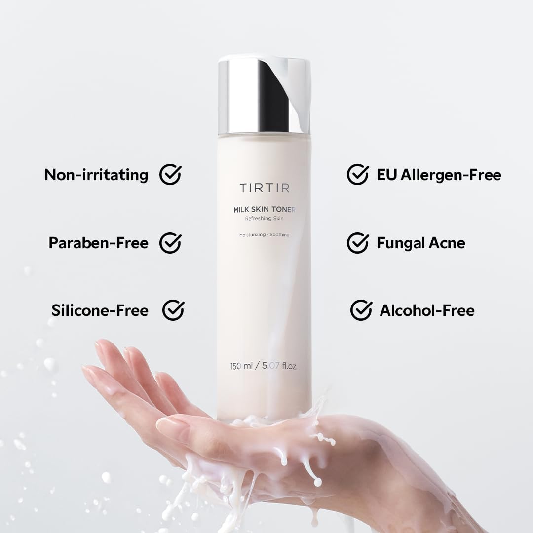 TIRTIR Milk Skin Toner — for dry, dull skin