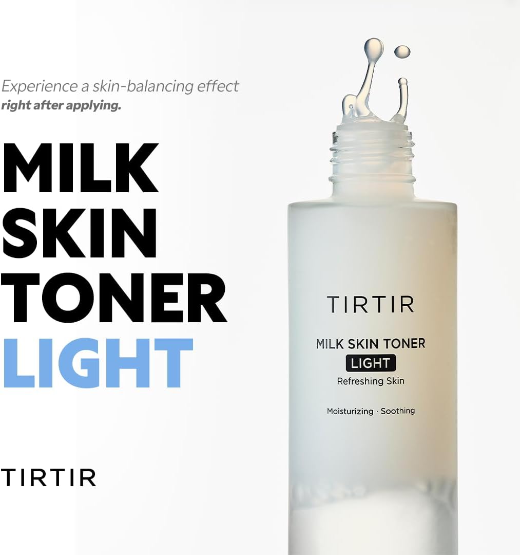 TIRTIR Milk Skin Toner Light — for soft, glass-skin glow