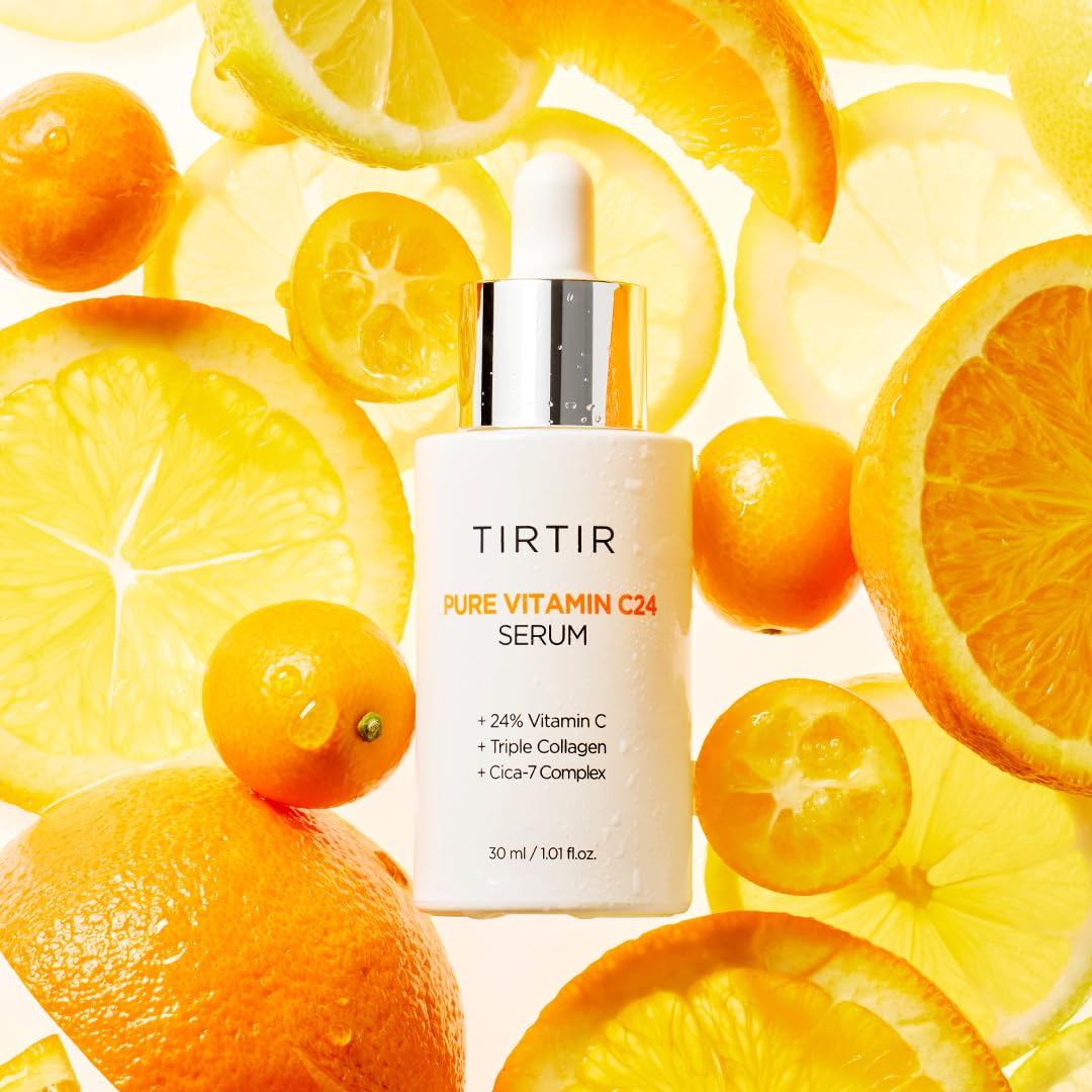 TIRTIR Pure Vitamin C 24% Serum — boosts radiance and glow