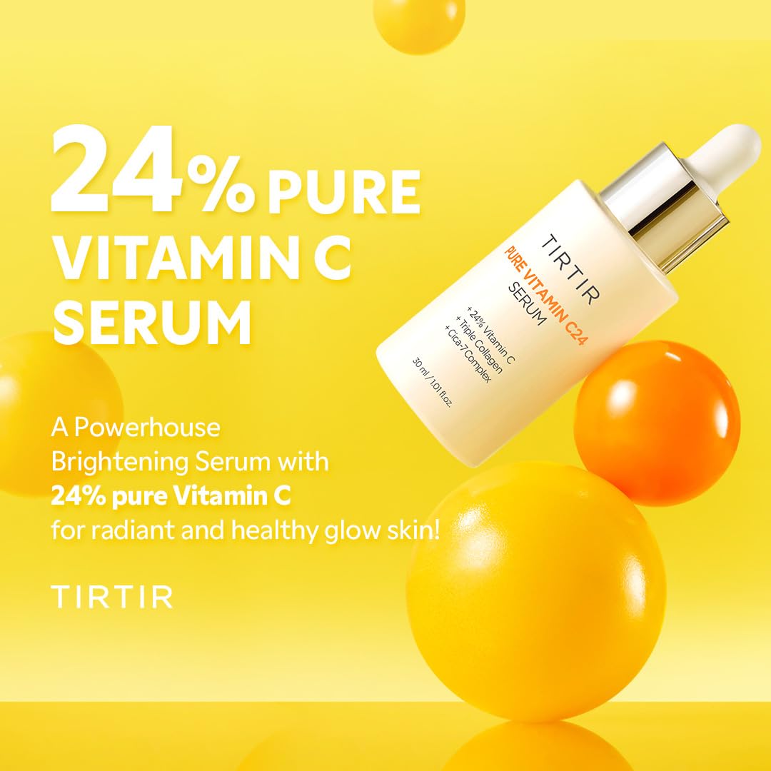 TIRTIR Pure Vitamin C 24% Serum — key brightening ingredients