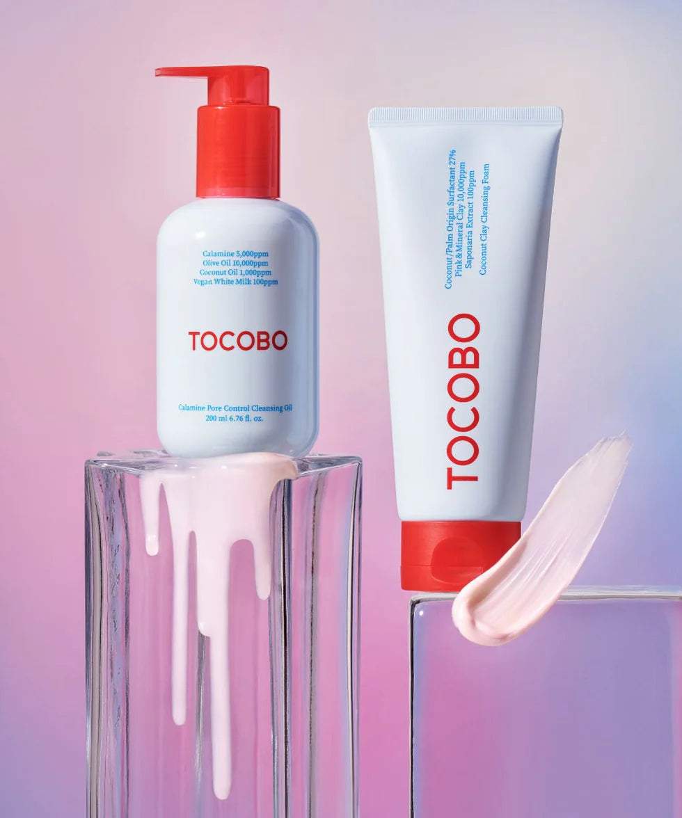 TOCOBO Calamine Pore Control Cleansing Oil — sebum control
