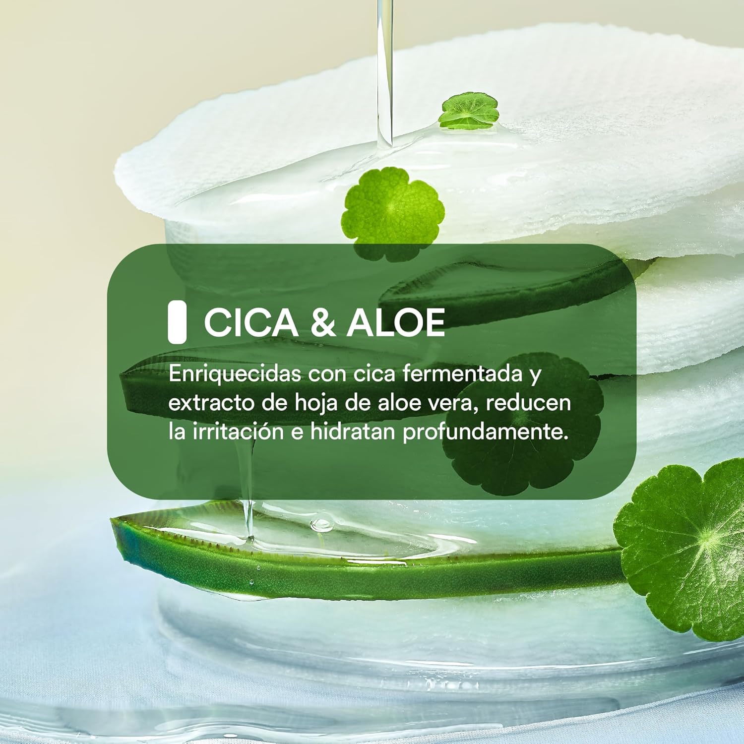 TOCOBO Cica Calming Aqua Pad — dual-textured pad
