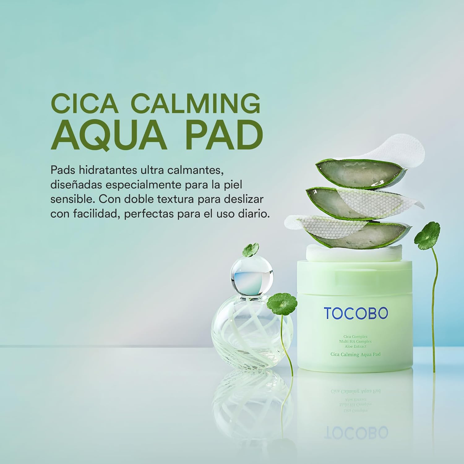 TOCOBO Cica Calming Aqua Pad — product view