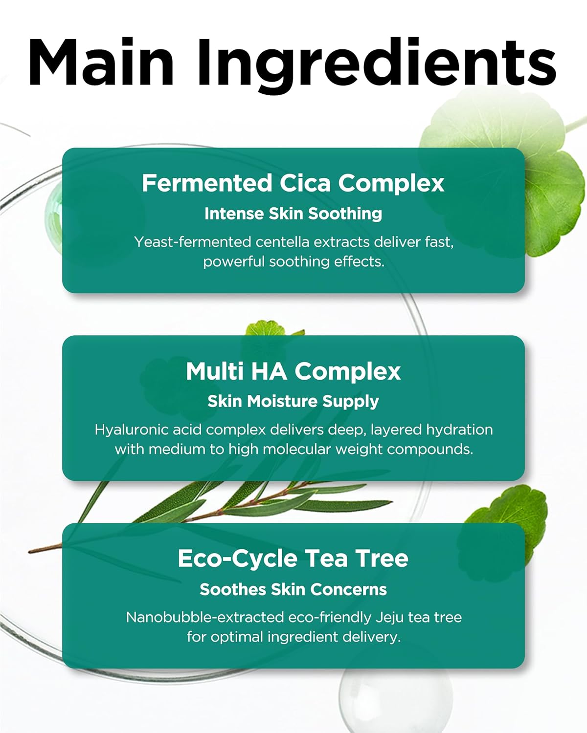 TOCOBO Cica Calming Gel Cream — calm balanced skin