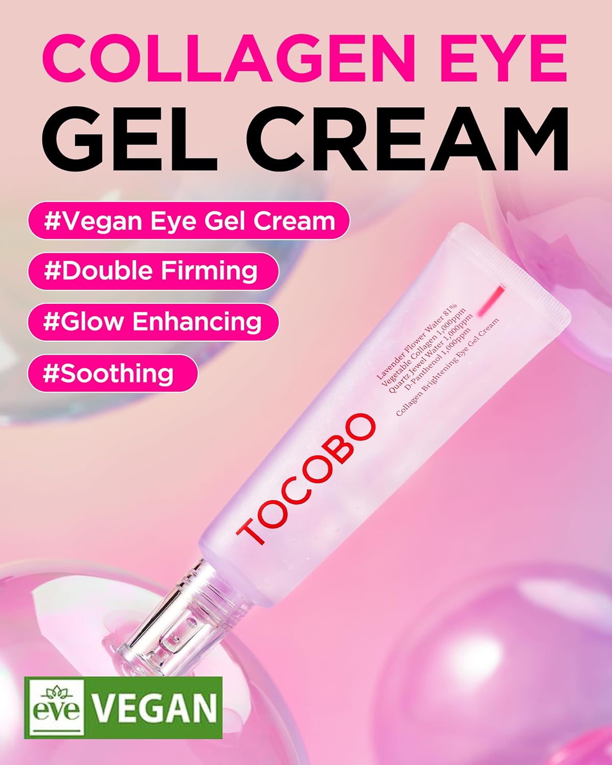 TOCOBO Collagen Brightening Eye Gel Cream — full size